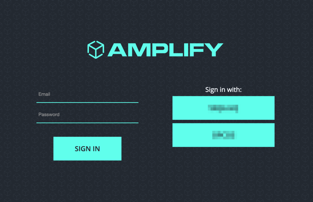 Amplifi SSO