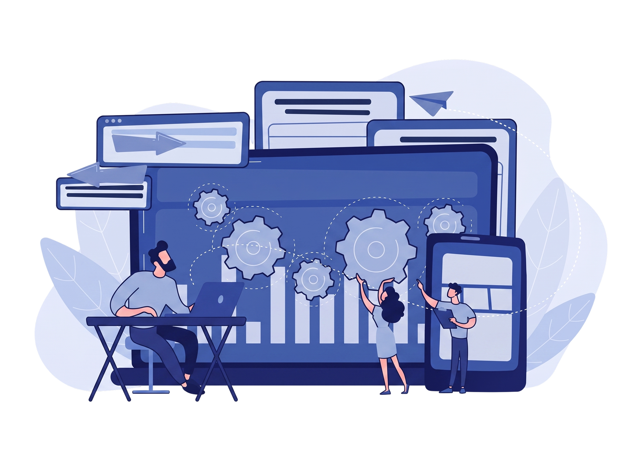 Automate Banking illustration