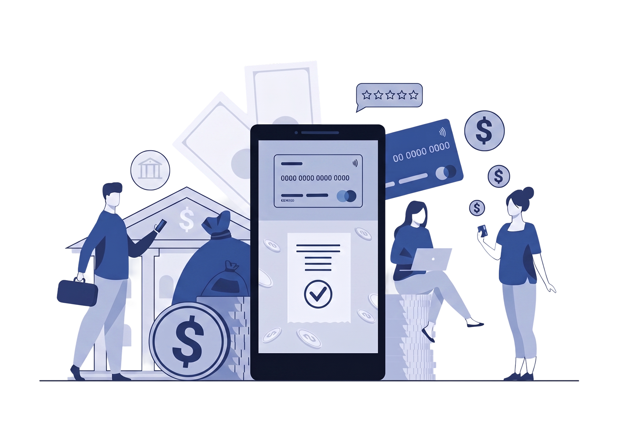 Self-Service CDs illustration
