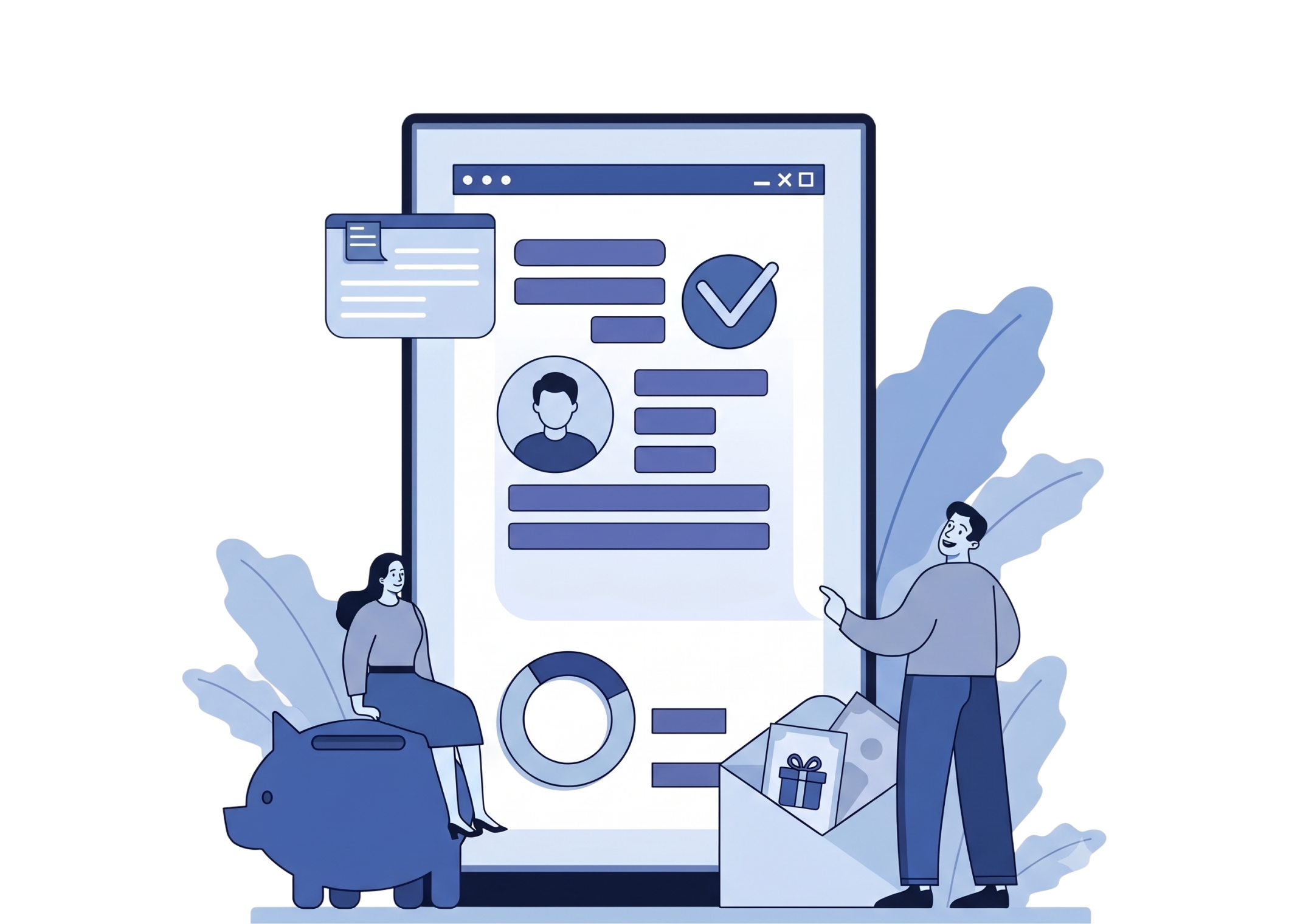 Account Origination illustration