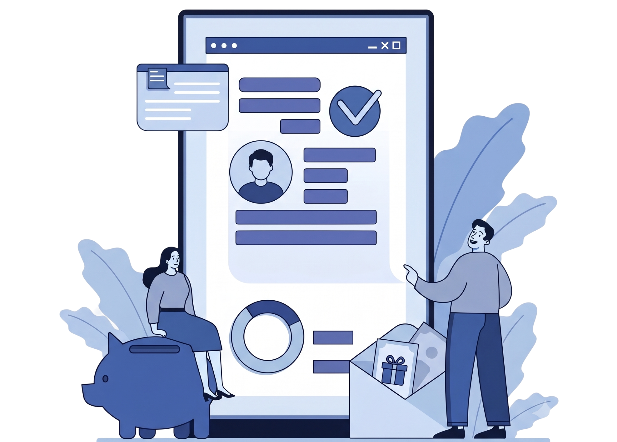 Account Origination illustration