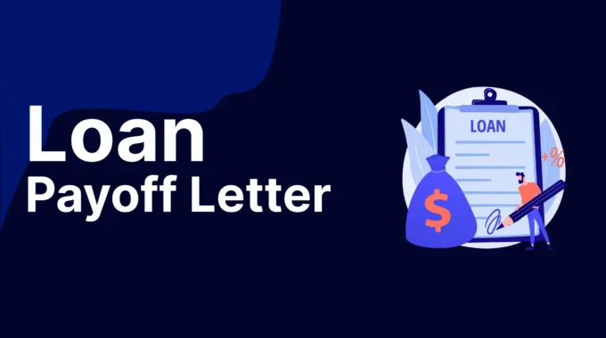 Loan Payoff Letter